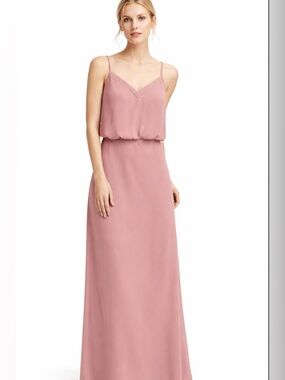 Azazie dusty rose Rebecca bridesmaid dress size A2 in excellent condition​